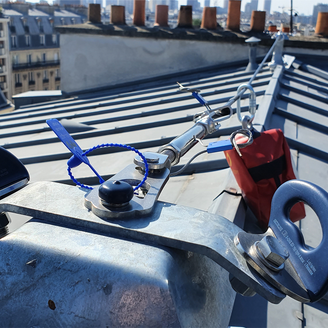 Comment utiliser un harnais de sécurité et installer des points d'ancrage  pour les travaux de toiture – IKO